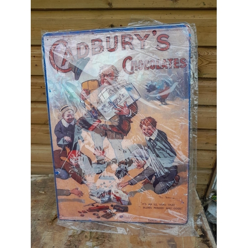 441 - Vintage Style painted advertising sign