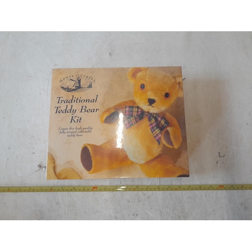 82 - Boxed and sealed House of Crafts Traditional Teddy bear Kit