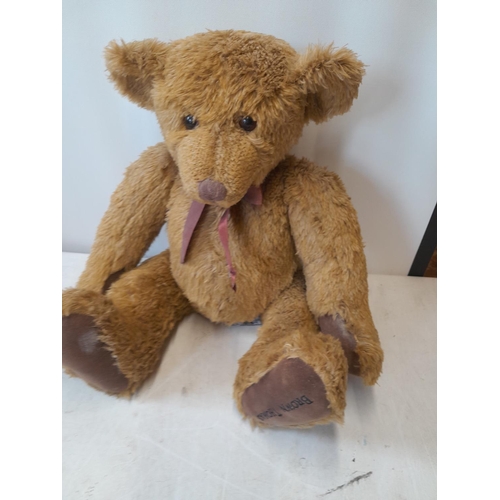 86 - Brown Thomas articulated teddy bear