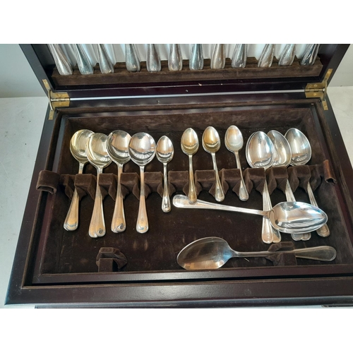 142 - Arthur Price part canteen of silver plated cutlery