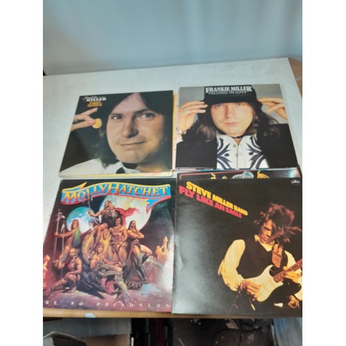 32 - 14 x vinyl record albums : Montrose, Merciful Hate & Frankie Miller