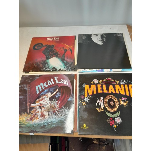 33 - 16 x vinyl record albums : Harvey Mandel, Marillion, Melanie