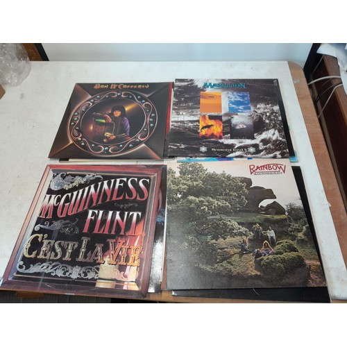 33 - 16 x vinyl record albums : Harvey Mandel, Marillion, Melanie