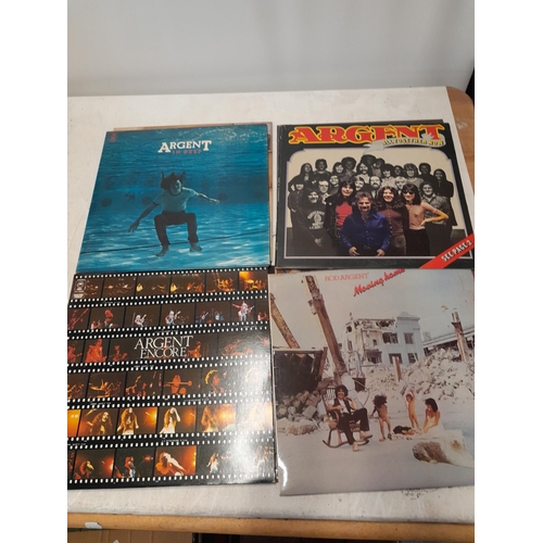 49 - 12 x vinyl record albums :  Argent, All together Now has booklet, Ashton & Lord, Ashton Gardener Dyk... 