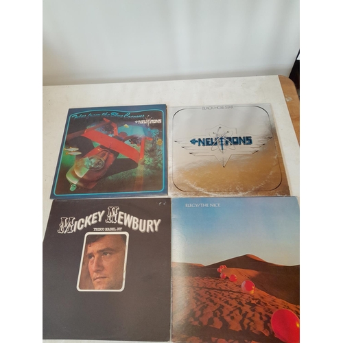 50 - 12 x vinyl record albums :  Moxy II, Ricky Nelson, Mickey Newberry, My Dying Pride Turn Loose the Sw... 