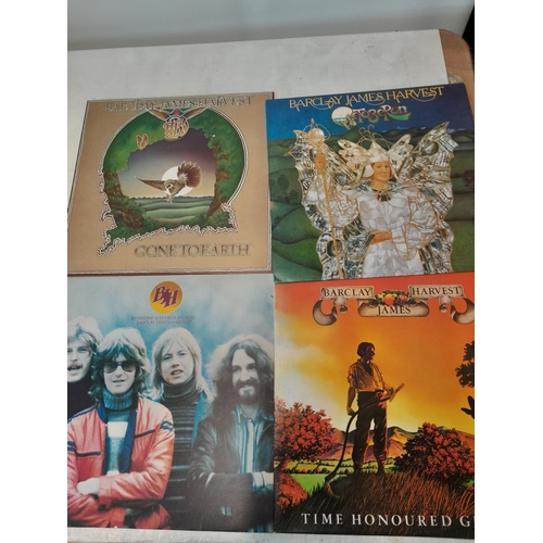 54 - 12 x vinyl record albums : Baker Gurvitz Army, Russ Ballard & Barclay James Harvest