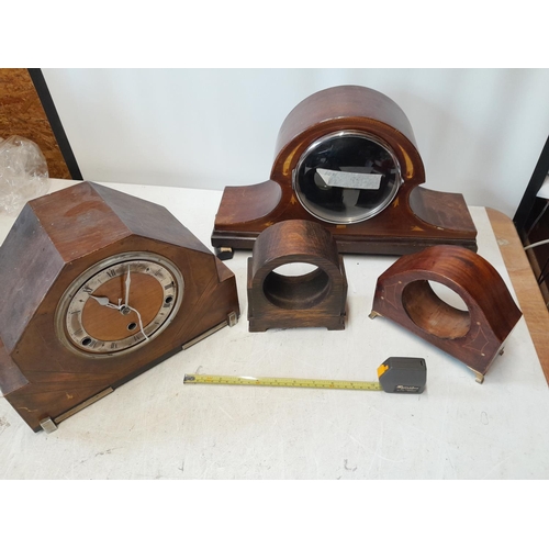 112 - Mantle clock cases and mantle clock for restoration