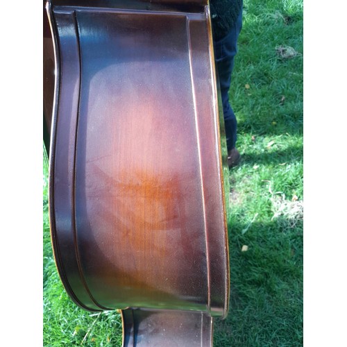 114 - Carlo Giodano double bass with bow and stand