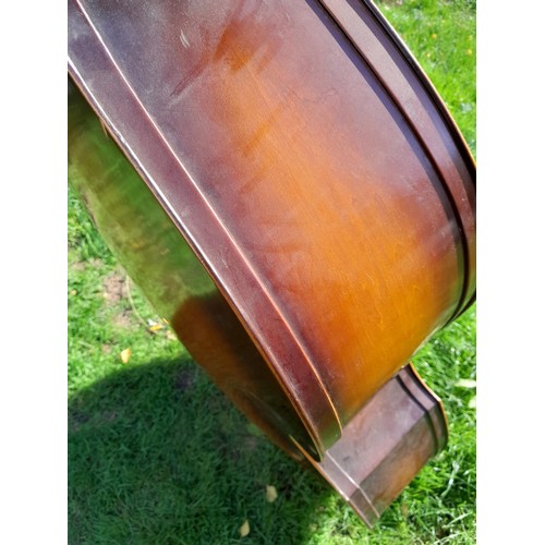 114 - Carlo Giodano double bass with bow and stand