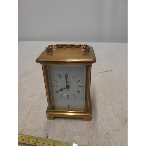 149 - 20th century 9 jewel carriage clock by Bayard