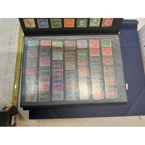 170 - Stamps : an interesting used collection of the stamps of GB from th the 1840s to early decimal, lots... 