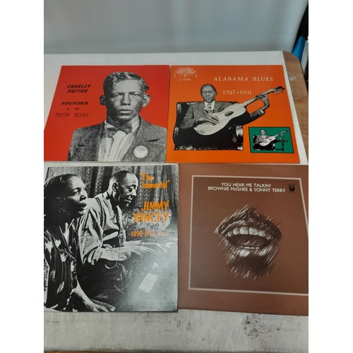 177 - 6 x vinyl records : reissue of early blues