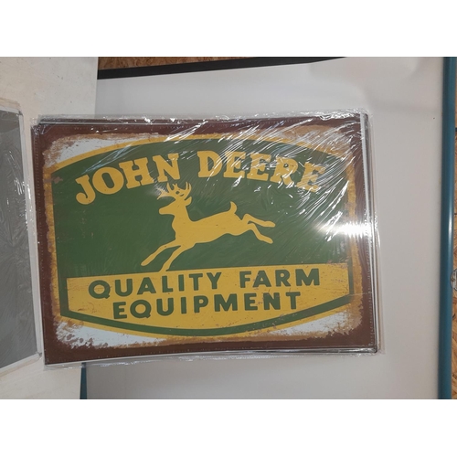 189 - Vintage STYLE painted advertising sign 70 cms x 50 cms :