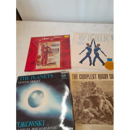 291 - Various vinyl record albums : Robert Plant, classical and musicals