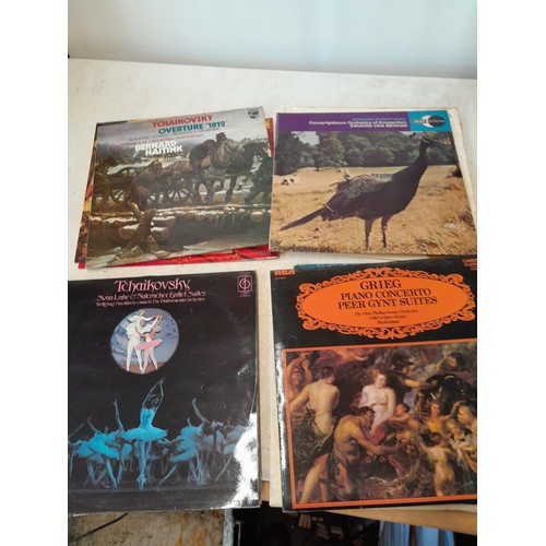 291 - Various vinyl record albums : Robert Plant, classical and musicals