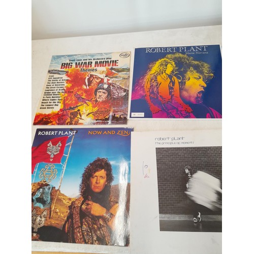 291 - Various vinyl record albums : Robert Plant, classical and musicals