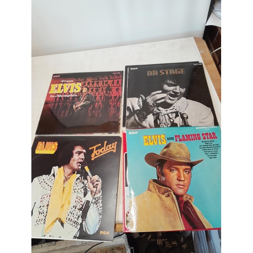 292 - Varied collection of Elvis Presley vinyl record albums