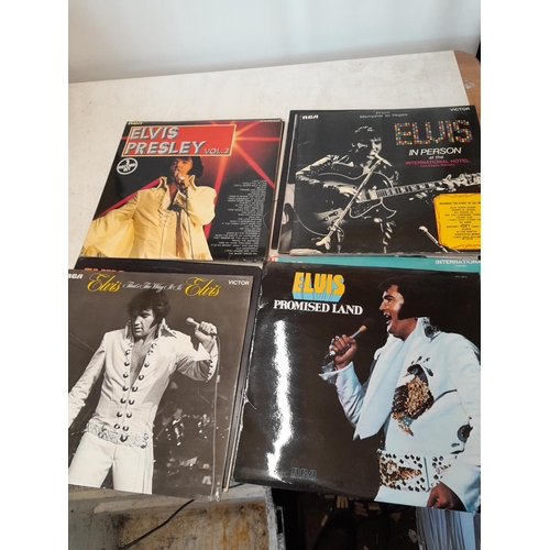 292 - Varied collection of Elvis Presley vinyl record albums