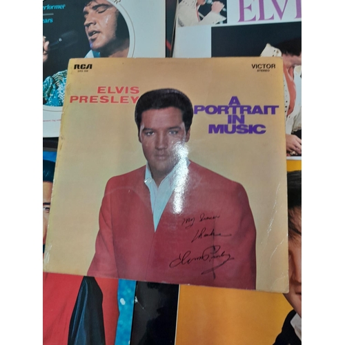 292 - Varied collection of Elvis Presley vinyl record albums