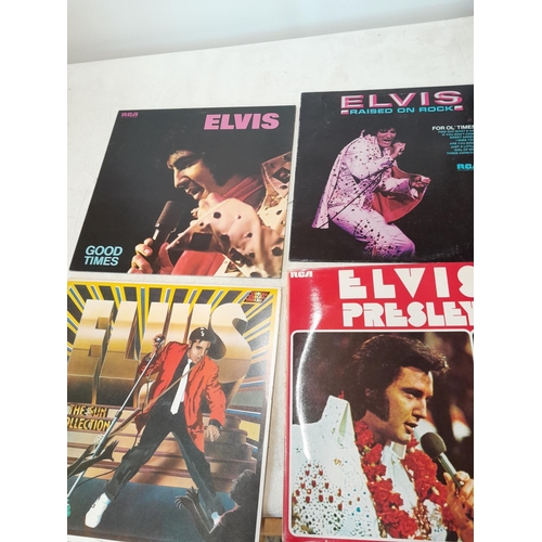 292 - Varied collection of Elvis Presley vinyl record albums