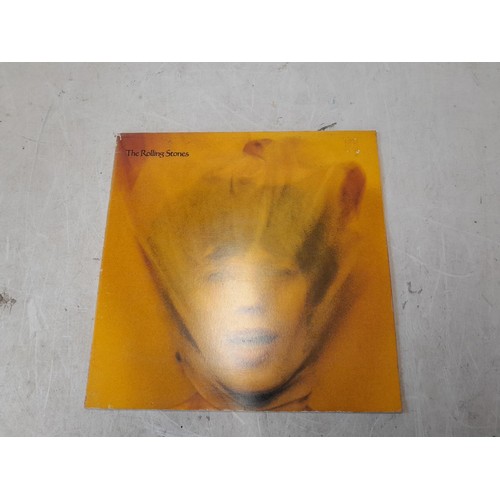 298 - 2 x vinyl record albums : Rolling Stones Goats Head Soup  GF  COC59101 no insert record GC & Through... 