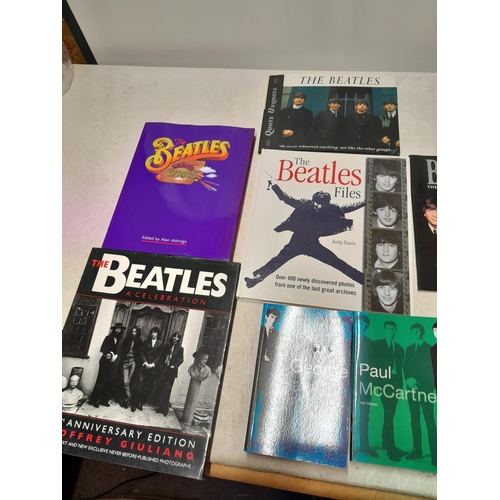 299 - Collection of books on the Beatles