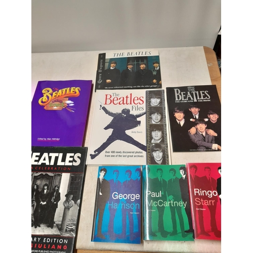 299 - Collection of books on the Beatles