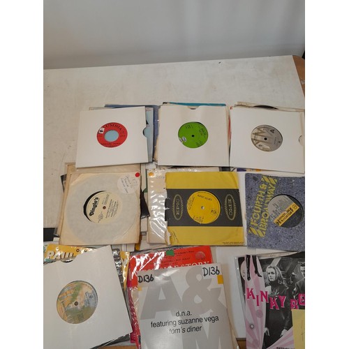 307 - Assorted Ex DJ record singles, commercial pop from the 1960s - late 1980s