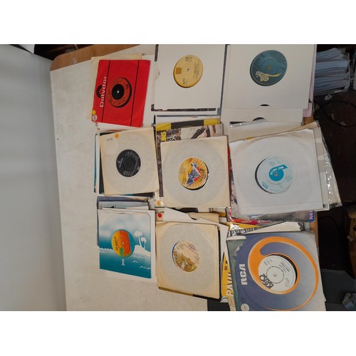 307 - Assorted Ex DJ record singles, commercial pop from the 1960s - late 1980s