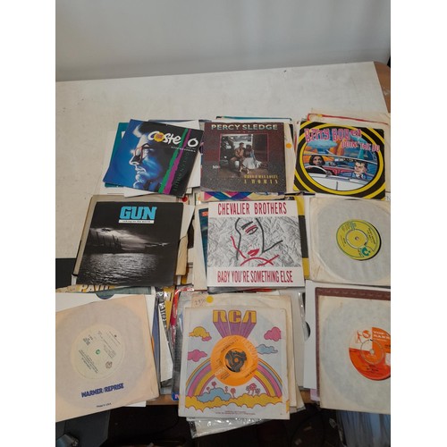 307 - Assorted Ex DJ record singles, commercial pop from the 1960s - late 1980s