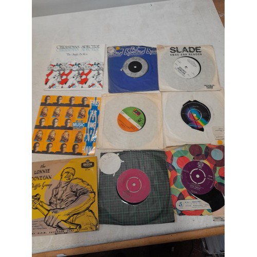 307 - Assorted Ex DJ record singles, commercial pop from the 1960s - late 1980s