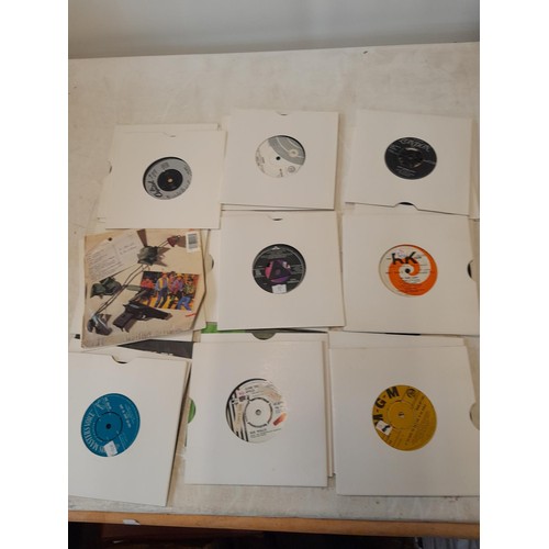 308 - Assorted Ex DJ record singles, commercial pop from the 1960s - late 1980s