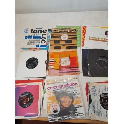 308 - Assorted Ex DJ record singles, commercial pop from the 1960s - late 1980s