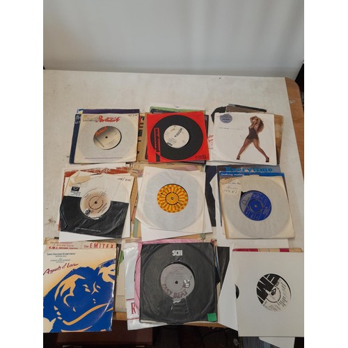 308 - Assorted Ex DJ record singles, commercial pop from the 1960s - late 1980s