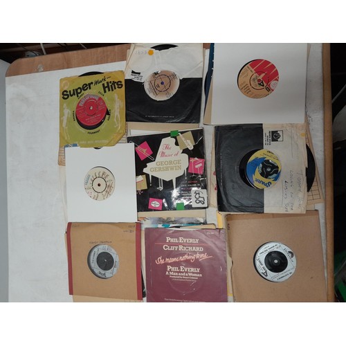 310 - Assorted Ex DJ record singles, commercial pop from the 1960s - late 1980s