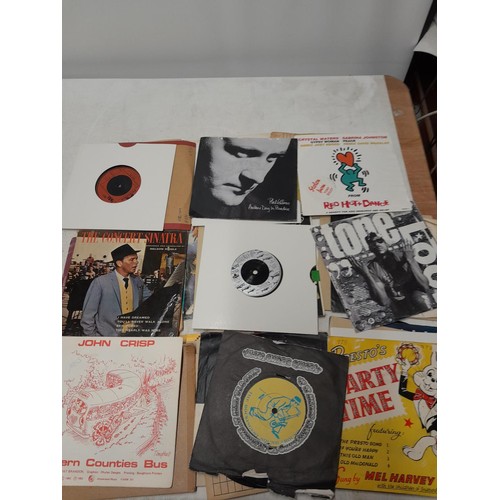 310 - Assorted Ex DJ record singles, commercial pop from the 1960s - late 1980s