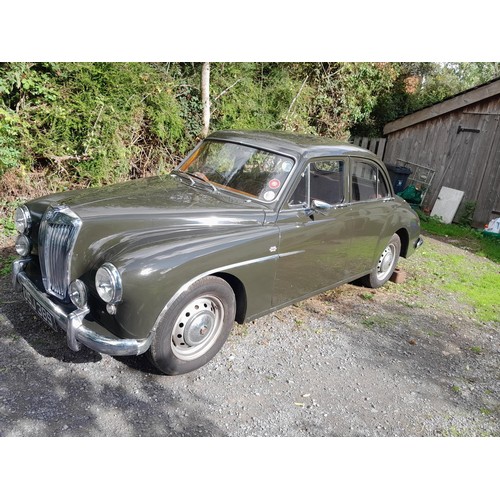 318 - MG ZA Magnette 1500 petrol, 9 previous owners, non transferable plate USJ 389, , 1956 runner but nee... 