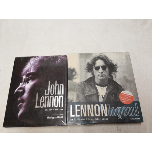 409 - 2 x books relating to John Lennon