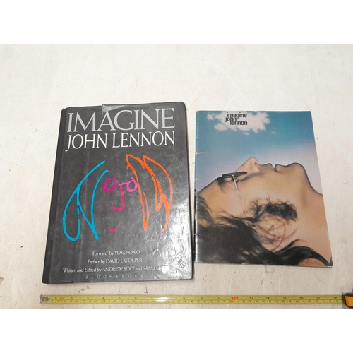 410 - 2 x books relating to John Lennon