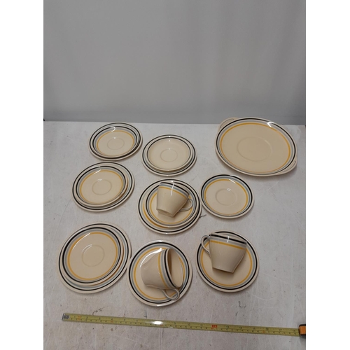 418 - Royal Doulton Dr Scholls part tea set