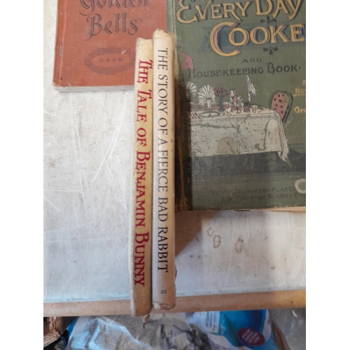 7 - Books : Early Edition of Mrs Beetons Everyday Cookery, Beatrix Potter etc.