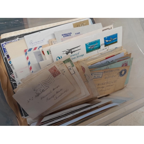 27 - 2 x folders of Stamp First Day Covers from 1970s & 1980s, used stamps of Commonwealth mounted on she... 