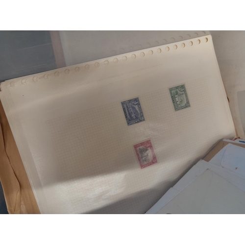 27 - 2 x folders of Stamp First Day Covers from 1970s & 1980s, used stamps of Commonwealth mounted on she... 