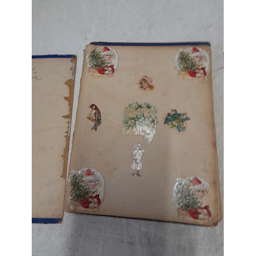 33 - Edwardian scrap albums etc.