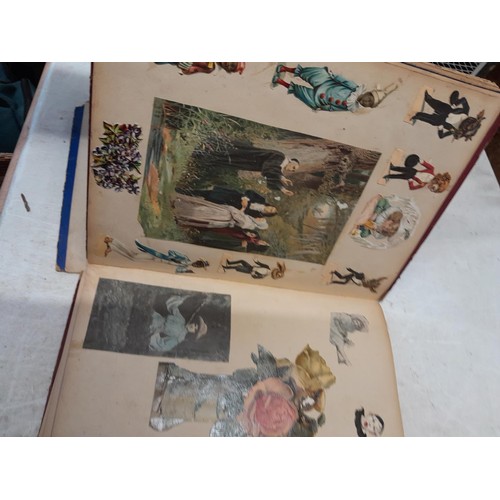 33 - Edwardian scrap albums etc.