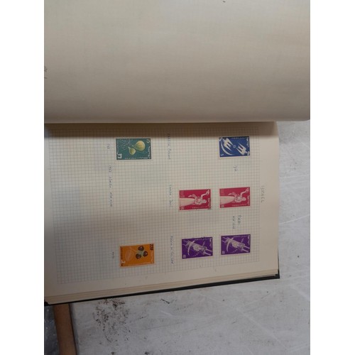 45 - Stamps of the World mounted used and mint in various albums & First Day Stamp Covers