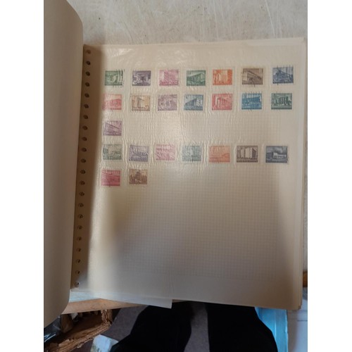 45 - Stamps of the World mounted used and mint in various albums & First Day Stamp Covers