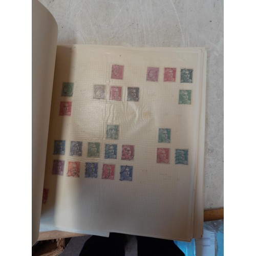 45 - Stamps of the World mounted used and mint in various albums & First Day Stamp Covers