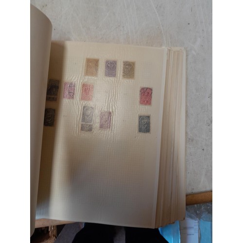 45 - Stamps of the World mounted used and mint in various albums & First Day Stamp Covers