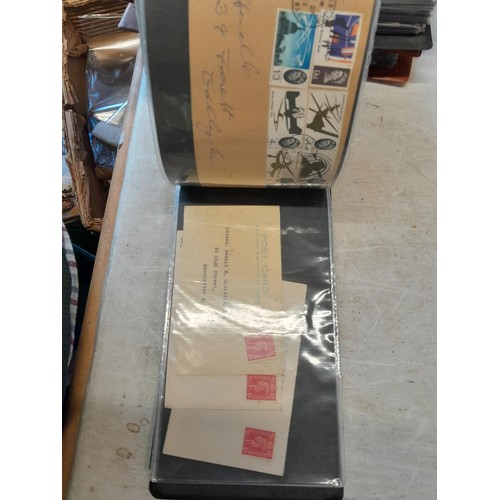 49 - Large array of First Day Stamp covers from the late 1960s onwards in various albums